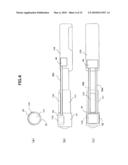 PRESSING DEVICE, AND ULTRASONIC PROBE AND ULTRASONIC DIAGNOSTIC APPARATUS USING THE PRESSING DEVICE diagram and image