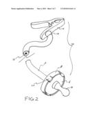 Pacifier holder diagram and image