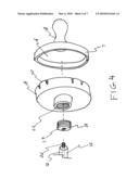 Pacifier holder diagram and image