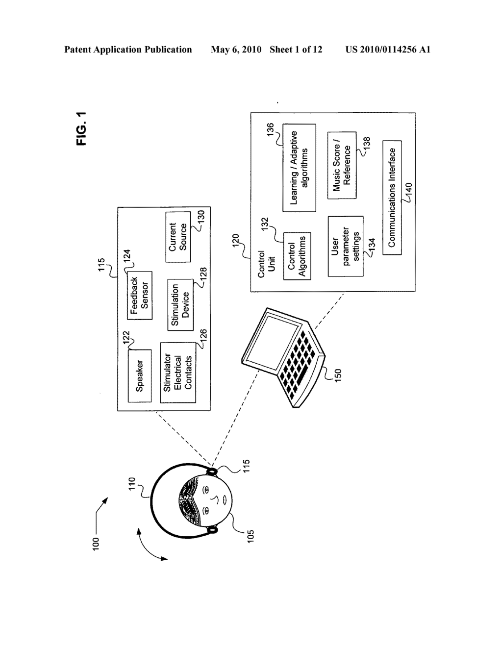 Adaptive system and method for altering the motion of a person - diagram, schematic, and image 02