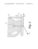 Method and Apparatus Associated with Anisotropic Shrink in Sintered Ceramic Items diagram and image