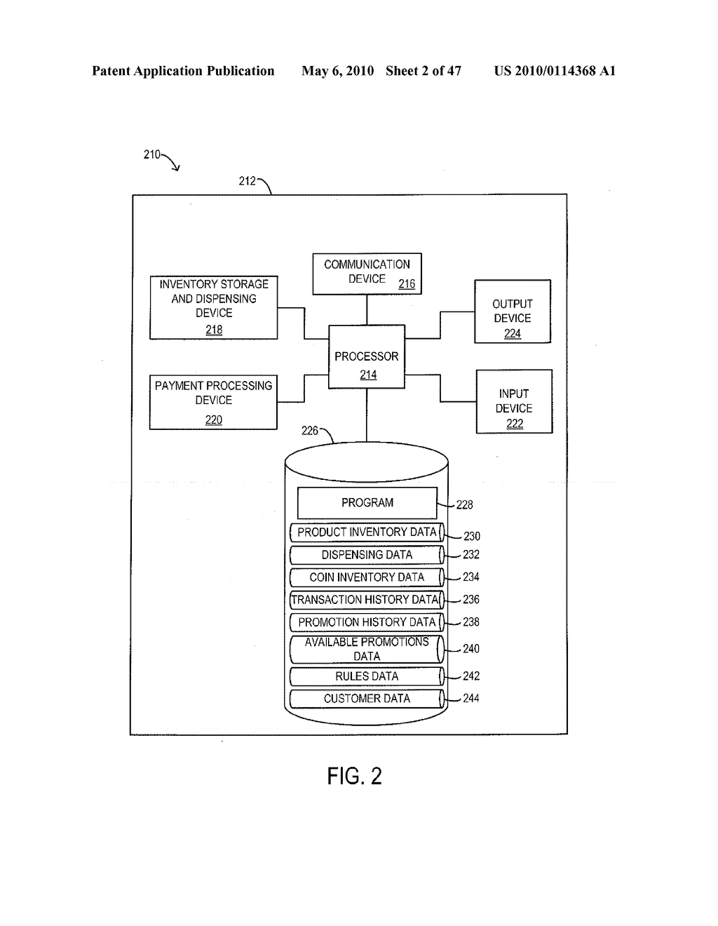 Systems and methods for vending machine customer account management - diagram, schematic, and image 03