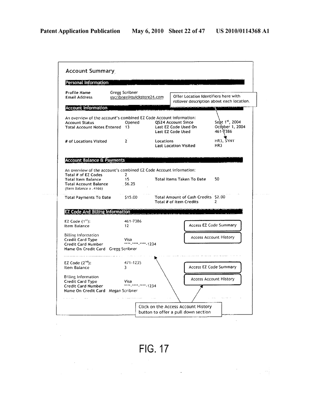 Systems and methods for vending machine customer account management - diagram, schematic, and image 23