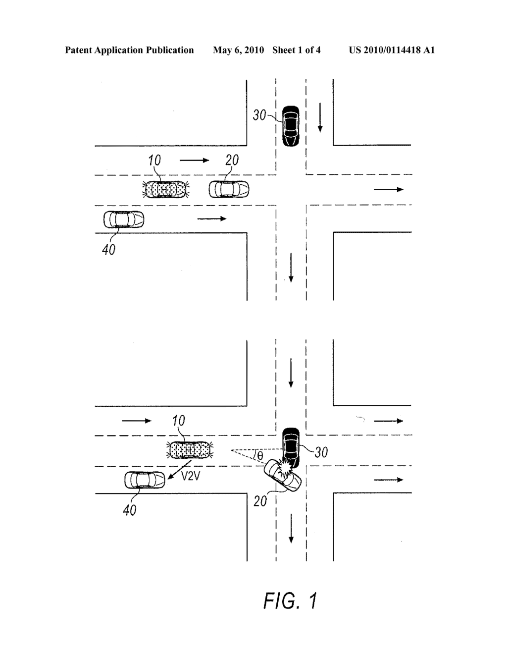 SYSTEM AND METHOD FOR DETERMINING A SIDE-IMPACT COLLISION STATUS OF A VEHICLE - diagram, schematic, and image 02