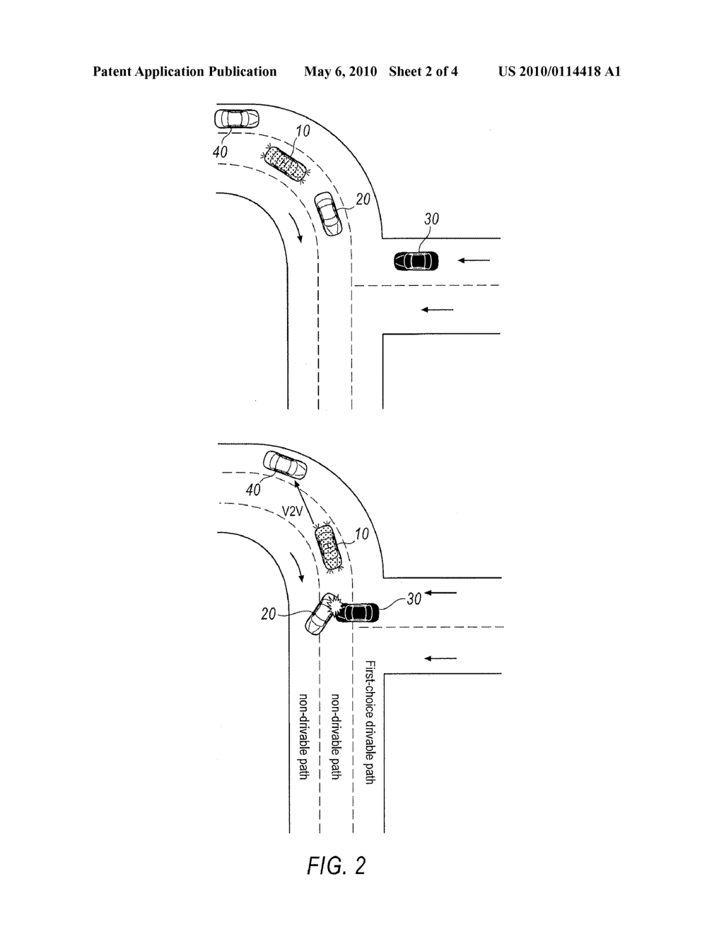 SYSTEM AND METHOD FOR DETERMINING A SIDE-IMPACT COLLISION STATUS OF A VEHICLE - diagram, schematic, and image 03