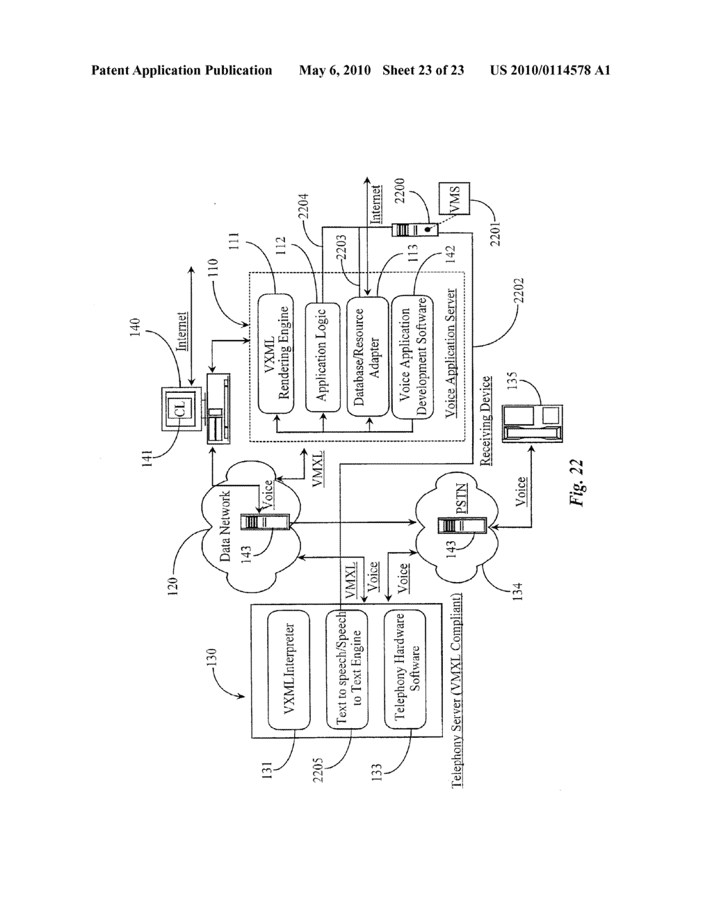 Method and Apparatus for Improving Voice recognition performance in a voice application distribution system - diagram, schematic, and image 24