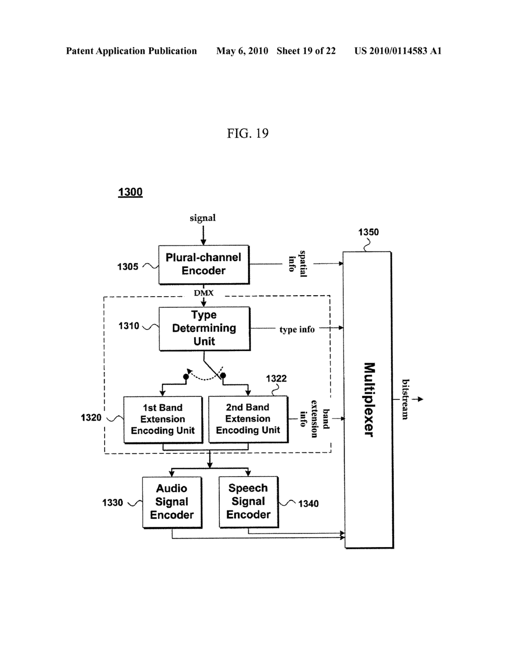 APPARATUS FOR PROCESSING AN AUDIO SIGNAL AND METHOD THEREOF - diagram, schematic, and image 20