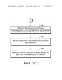 USER INTERFACE FOR PRESENTING CLINICAL ORDER CONTENT BASED UPON DESIGNATED PERFORMANCE LOCATION diagram and image