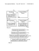 METHOD FOR GENERATING AN ELECTRONIC COUPON, COUPON HOLDING DEVICE, SYSTEM FOR GENERATING AN ELECTRONIC COUPON, ELECTRONIC COUPON AND COMPUTER PROGRAM PRODUCT diagram and image