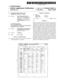 Method of Organizing and Presenting Data in a Table diagram and image