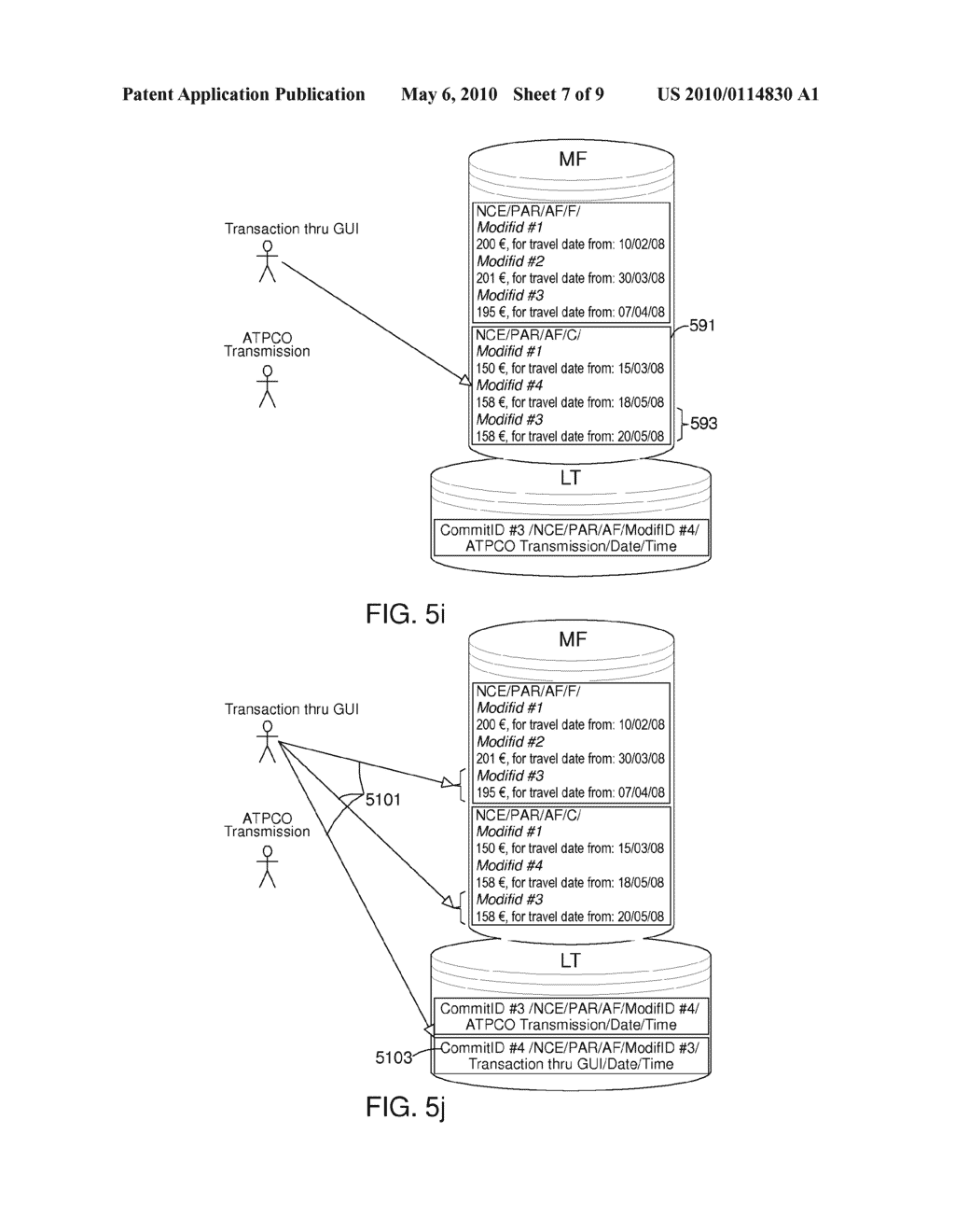 METHOD OF INTEGRATING IN REAL TIME LARGE VOLUMES OF UPDATES IN A DATABASE - diagram, schematic, and image 08