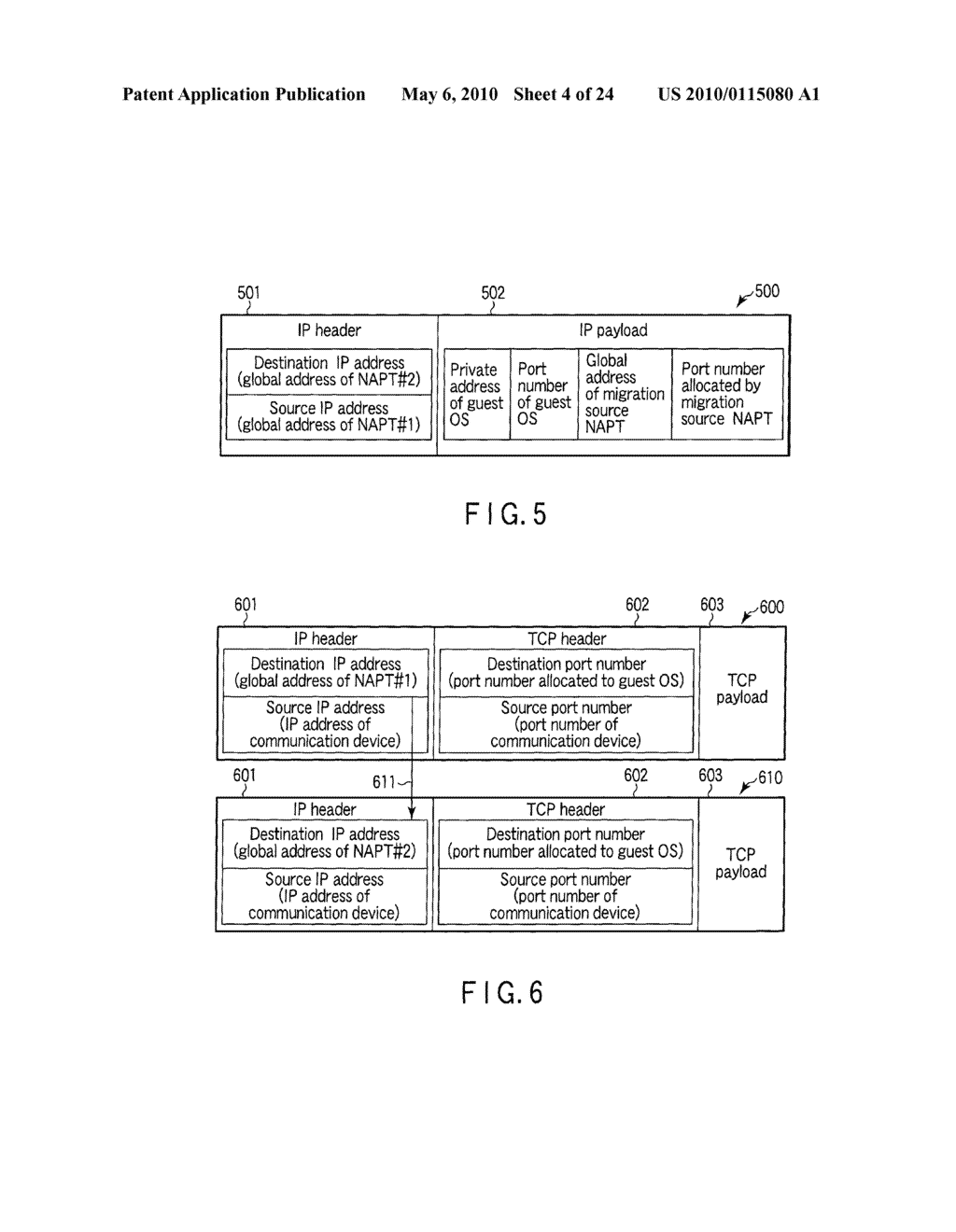 METHOD OF CONTROLLING THE COMMUNICATION BETWEEN A MACHINE USING PRIVATE ADDRESSES AND A COMMUNICATION DEVICE CONNECTED TO A GLOBAL NETWORK - diagram, schematic, and image 05