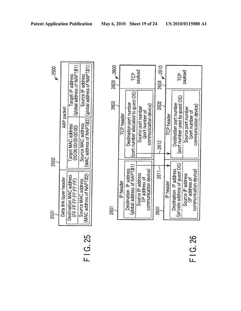 METHOD OF CONTROLLING THE COMMUNICATION BETWEEN A MACHINE USING PRIVATE ADDRESSES AND A COMMUNICATION DEVICE CONNECTED TO A GLOBAL NETWORK - diagram, schematic, and image 20