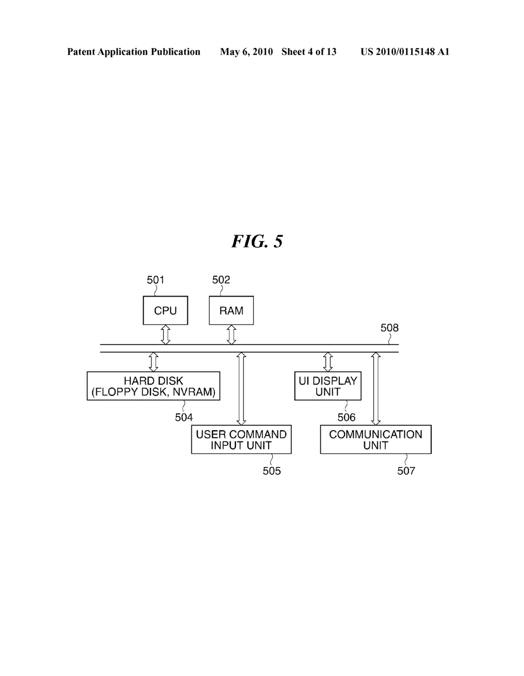 INFORMATION PROCESS SYSTEM, INFORMATION PROCESS APPARATUS, CONTROL METHOD THEREFOR, AND STORAGE MEDIUM - diagram, schematic, and image 05