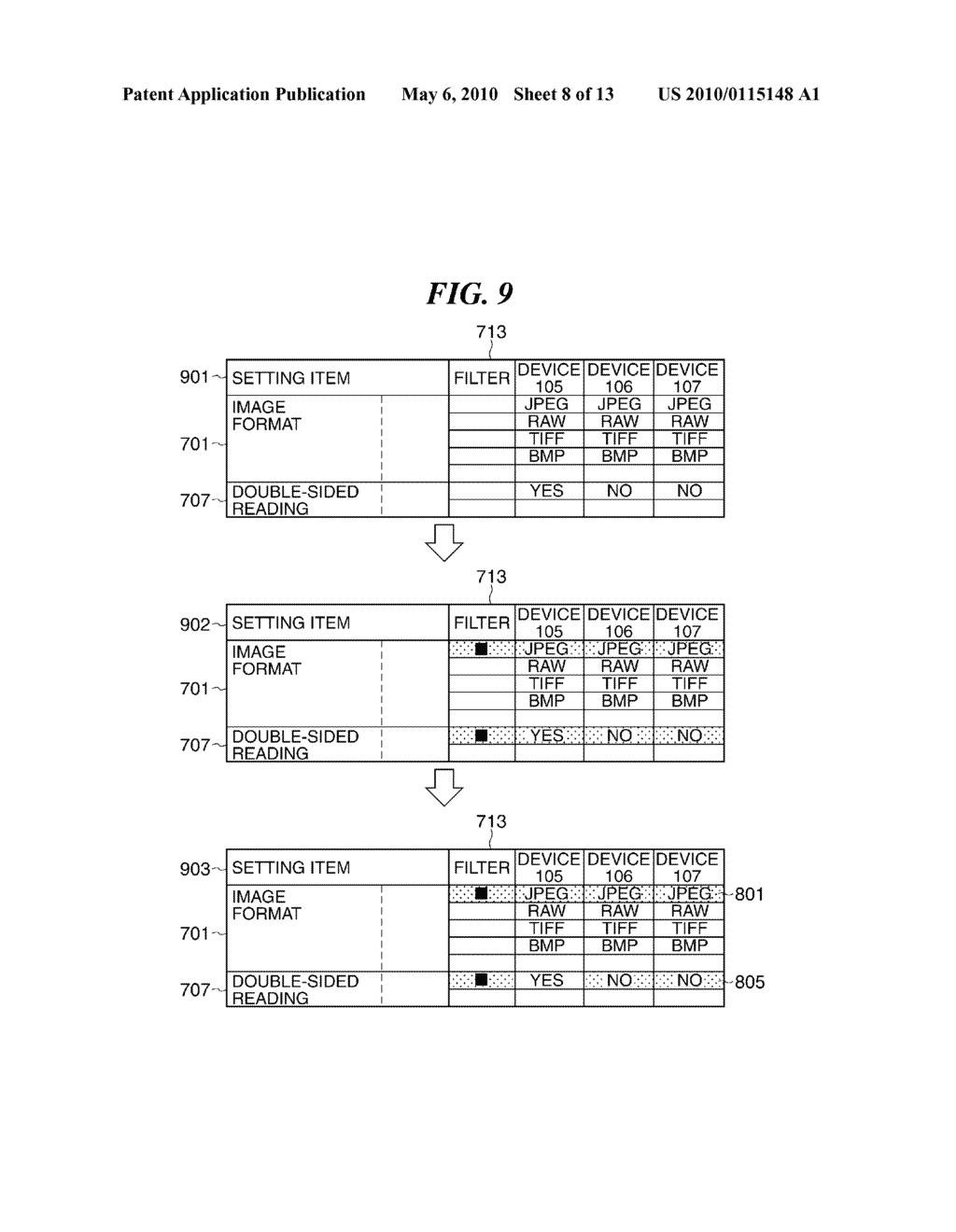 INFORMATION PROCESS SYSTEM, INFORMATION PROCESS APPARATUS, CONTROL METHOD THEREFOR, AND STORAGE MEDIUM - diagram, schematic, and image 09