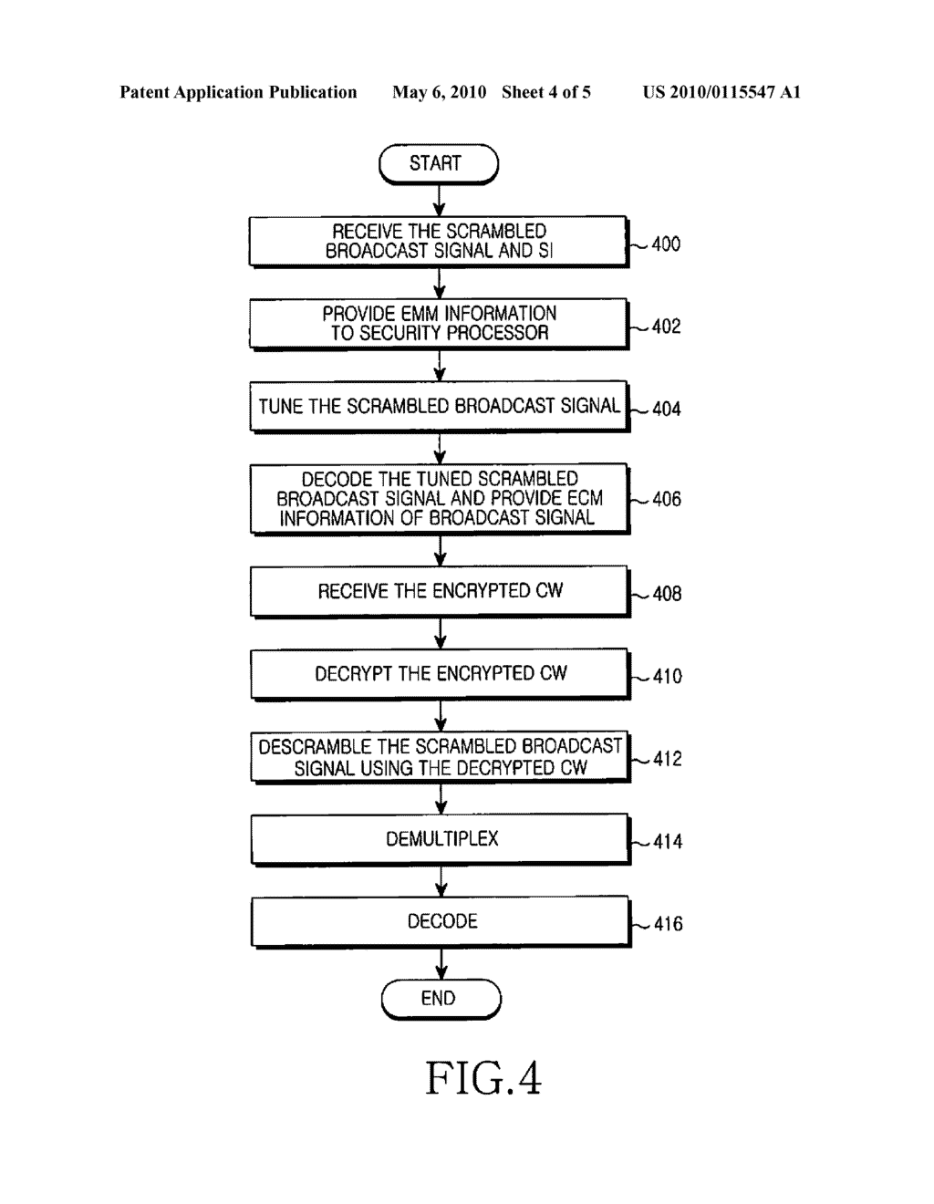 SYSTEM, APPARATUS, AND METHOD FOR CONDITIONAL BROADCAST RECEPTION WITHOUT CABLECARD - diagram, schematic, and image 05