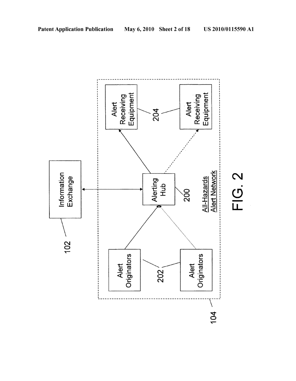 All Hazards Information Distribution Method and System, and Method of Maintaining Privacy of Distributed All-Hazards Information - diagram, schematic, and image 03