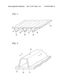 STIFFENED PLATE AND METHOD OF MANUFACTURING THE SAME diagram and image