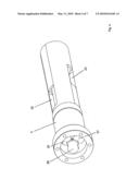 ROTARY TRANSMISSION LEADTHROUGH FOR A PIPE CUTTING MACHINE diagram and image