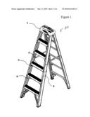 Electrician s ladder and method diagram and image