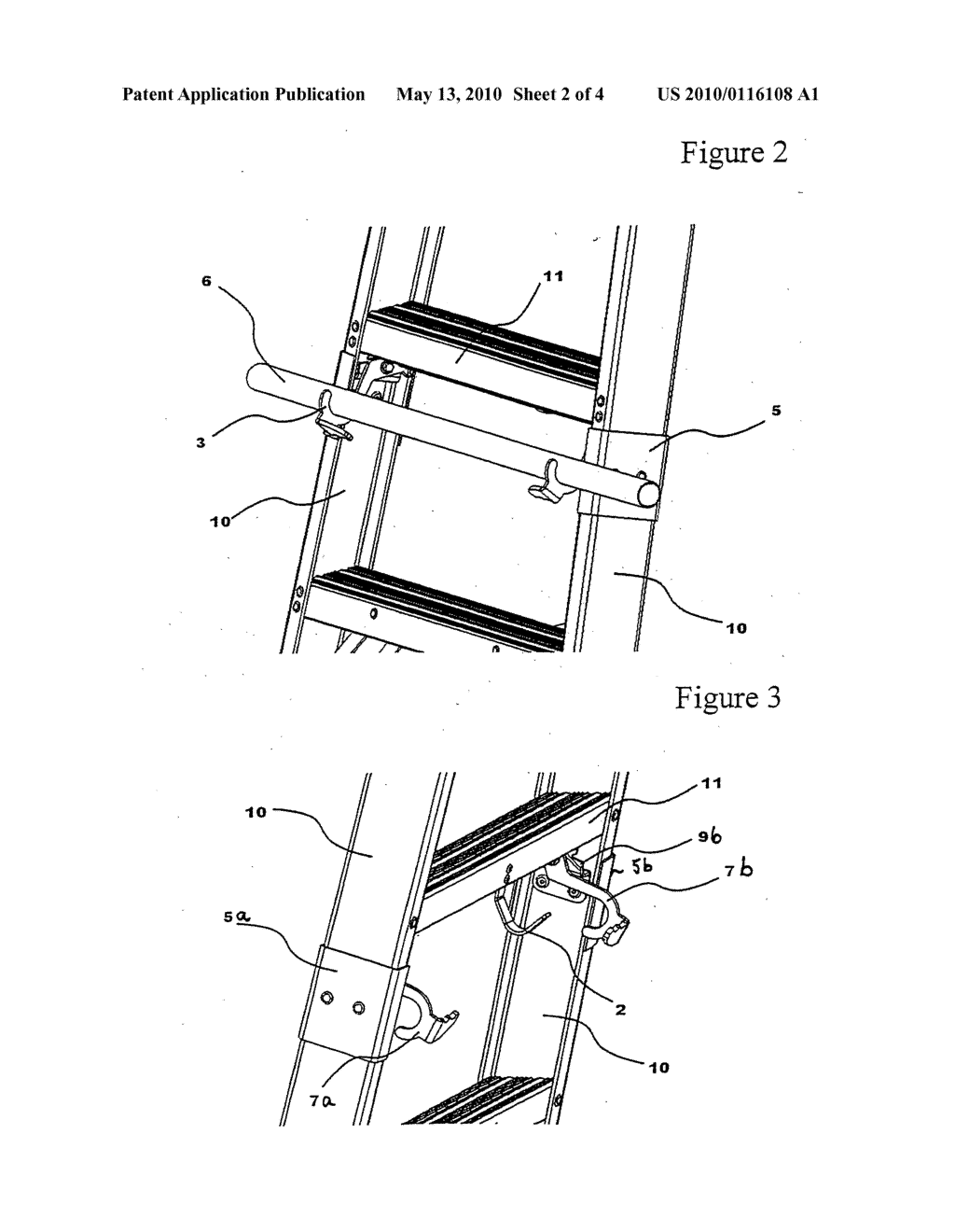 Electrician's ladder and method - diagram, schematic, and image 03