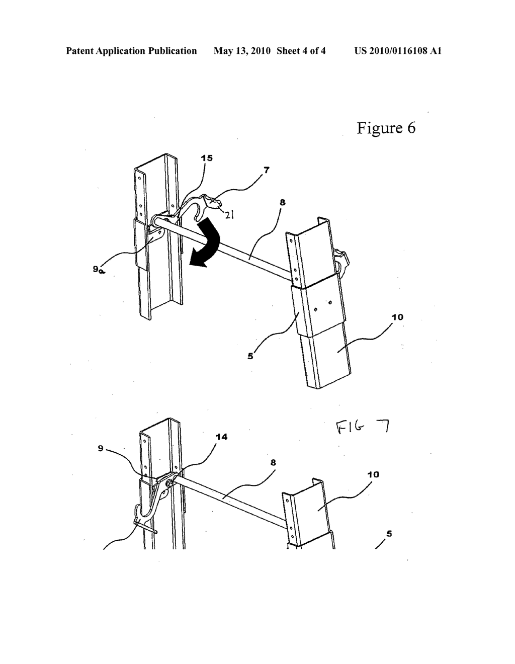 Electrician's ladder and method - diagram, schematic, and image 05