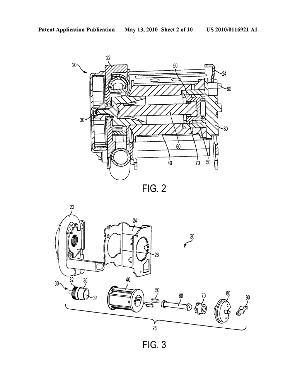 Pretensioned retractor - diagram, schematic, and image 03