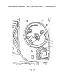 Pretensioned retractor diagram and image