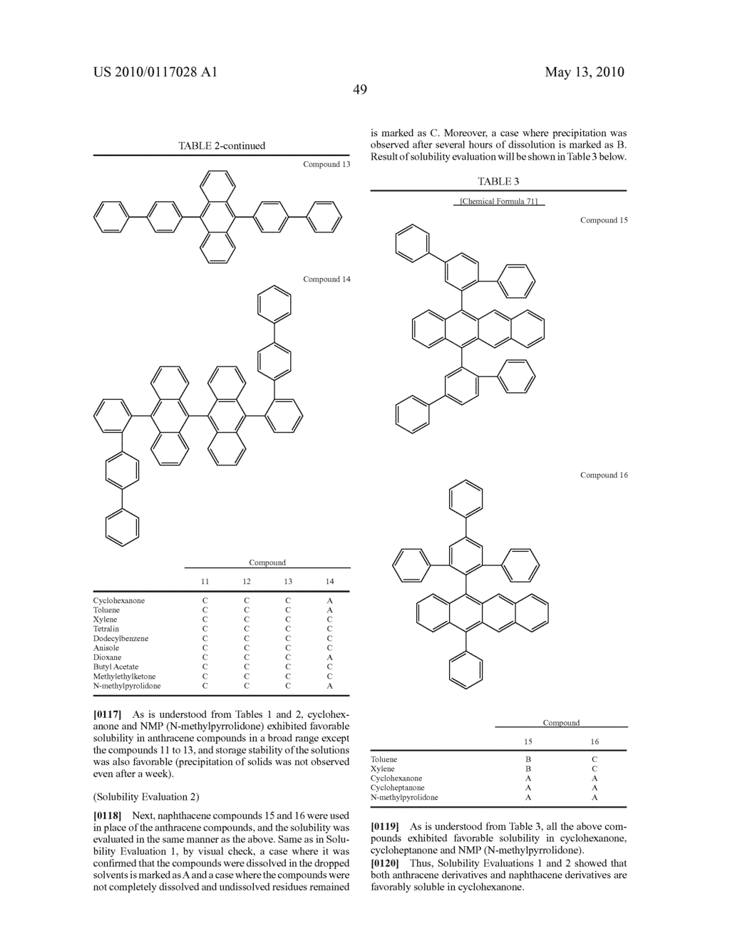 ORGANIC EL MATERIAL-CONTAINING SOLUTION, METHOD FOR FORMING ORGANIC EL THIIN FILM, ORGANIC EL DEVICE COMPRISING ORGANIC EL THIN FILM, AND METHOD FOR MANUFACTURING ORGANIC EL DISPLAY PANEL - diagram, schematic, and image 50