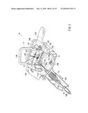 LOCK STRUCTURES FOR STOWABLE VEHICLE SEATS diagram and image