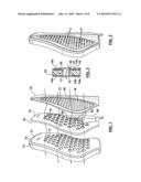 APPARATUS AND METHOD FOR PRODUCING A VENTILATED CHAIR BACKING ASSEMBLY diagram and image