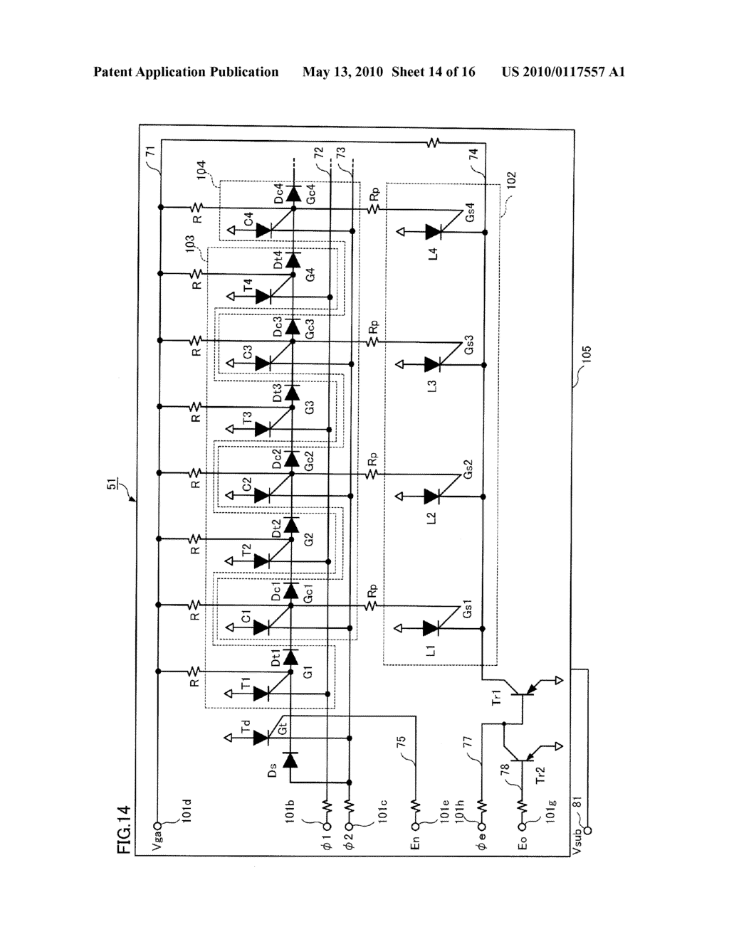 LIGHT-EMITTING DEVICE, LIGHT-EMITTING ELEMENT CHIP AND LIGHT EMISSION ADJUSTING METHOD - diagram, schematic, and image 15