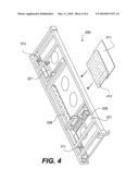 Simulated mounting structure for testing electrical devices diagram and image