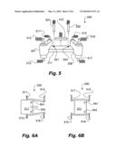 Simulated mounting structure for testing electrical devices diagram and image