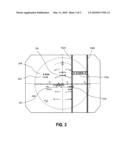 HEADS-UP VISUALIZATION DEVICE FOR AIRCRAFT COMPRISING MEANS OF DISPLAYING A SYMBOLOGY DEDICATED TO OBSTACLE AVOIDANCE diagram and image