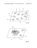 Self assembly of elements for displays diagram and image