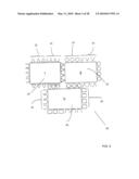 Self assembly of elements for displays diagram and image