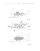 Self assembly of elements for displays diagram and image