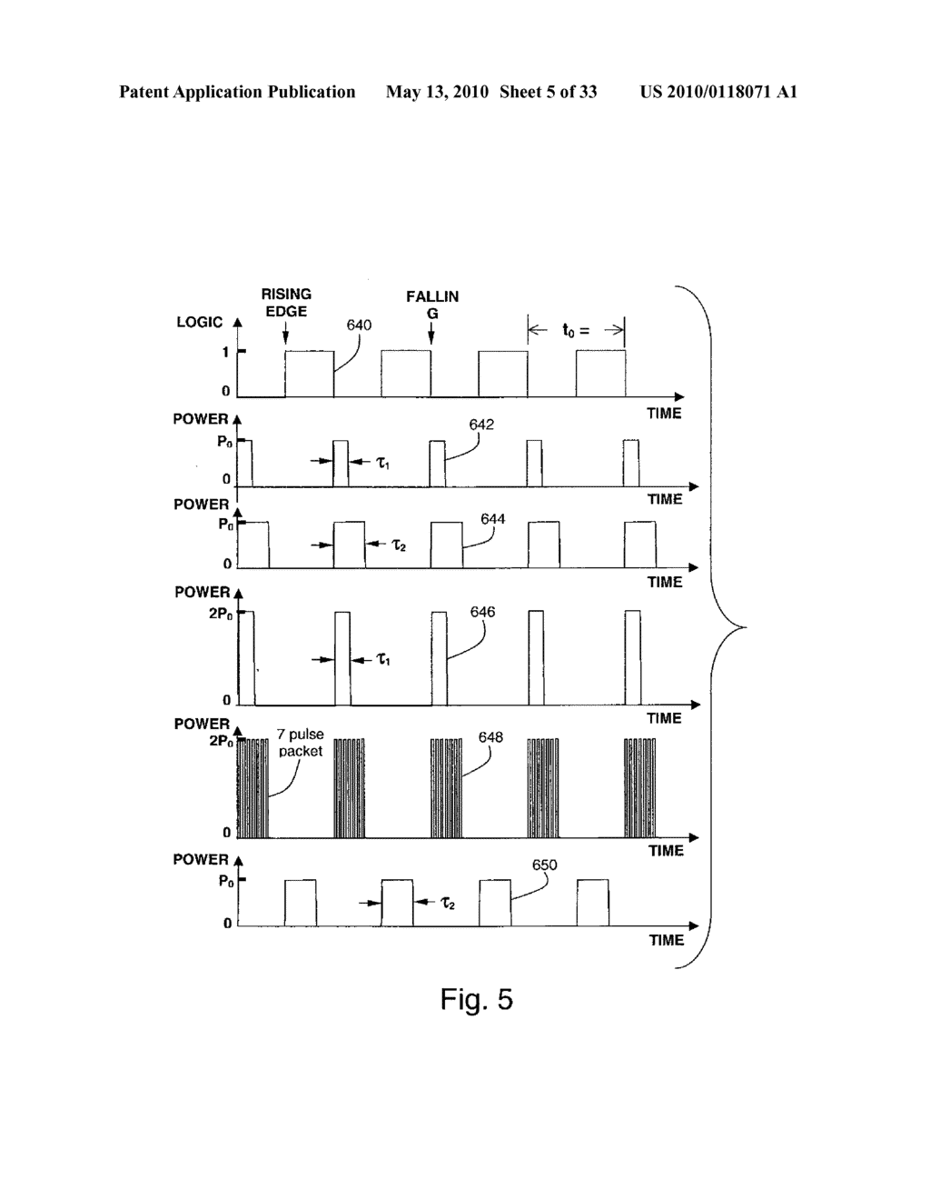 CONTINUOUS INK JET APPARATUS AND METHOD USING A PLURALITY OF BREAK-OFF TIMES - diagram, schematic, and image 06