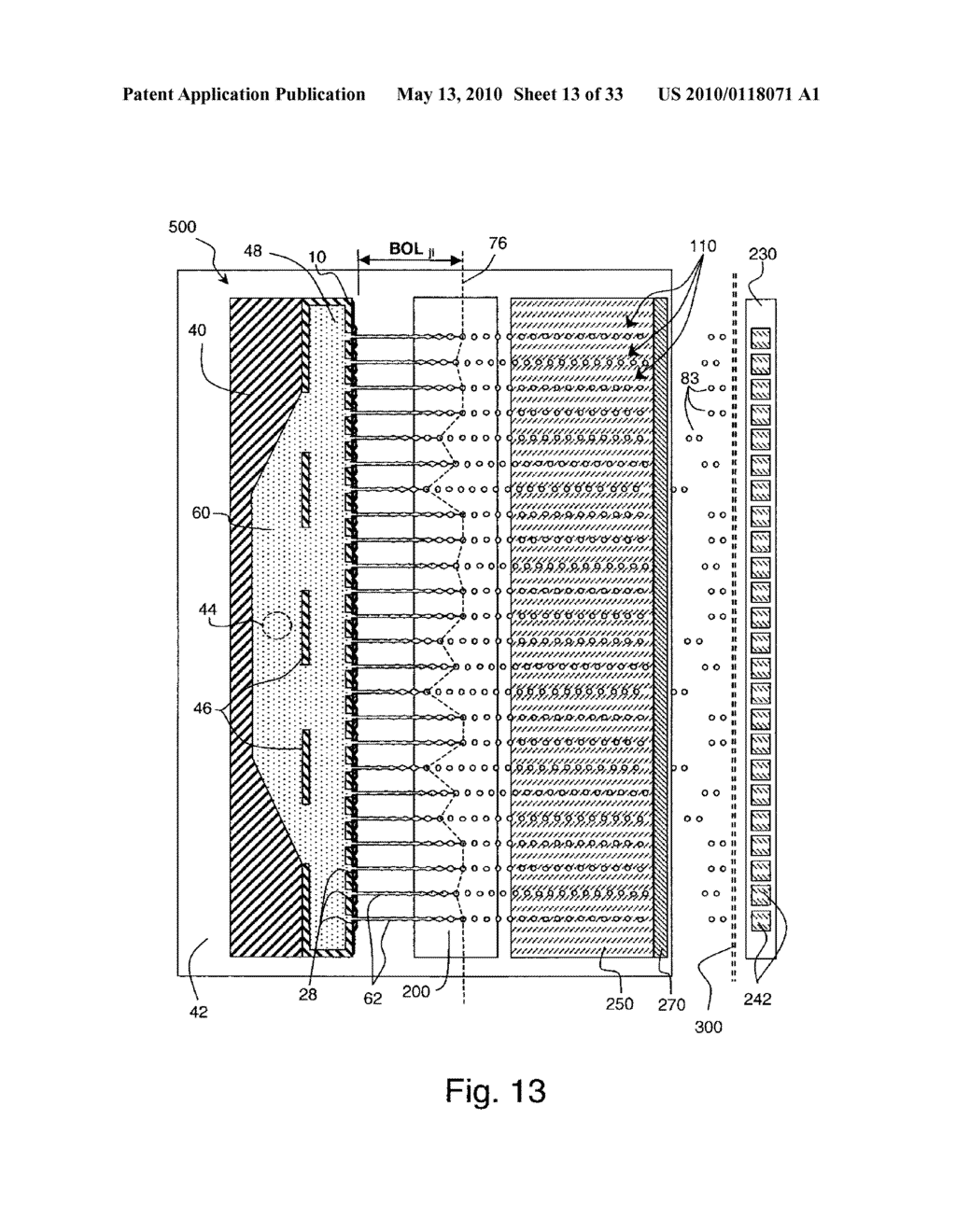 CONTINUOUS INK JET APPARATUS AND METHOD USING A PLURALITY OF BREAK-OFF TIMES - diagram, schematic, and image 14