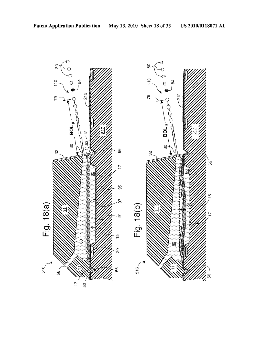 CONTINUOUS INK JET APPARATUS AND METHOD USING A PLURALITY OF BREAK-OFF TIMES - diagram, schematic, and image 19