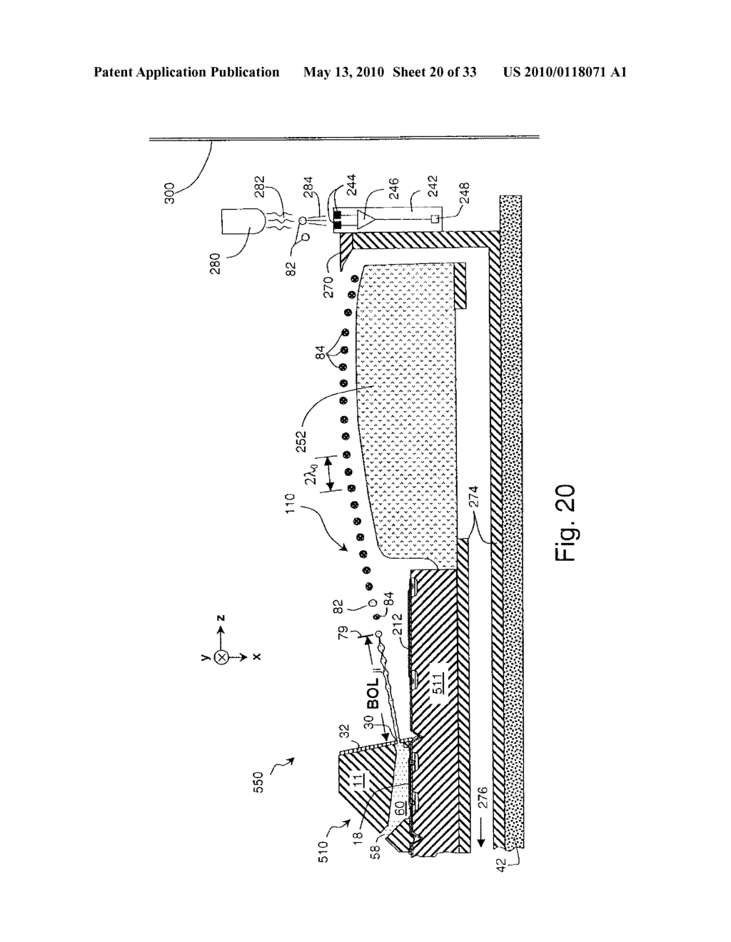 CONTINUOUS INK JET APPARATUS AND METHOD USING A PLURALITY OF BREAK-OFF TIMES - diagram, schematic, and image 21