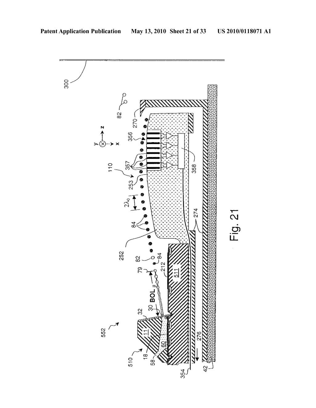 CONTINUOUS INK JET APPARATUS AND METHOD USING A PLURALITY OF BREAK-OFF TIMES - diagram, schematic, and image 22