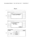 INFORMATION PROCESSING APPARATUS, INFORMATION PROCESSING METHOD, INFORMATION PROCESSING PROGRAM AND COMPUTER READABLE RECORDING MEDIUM diagram and image