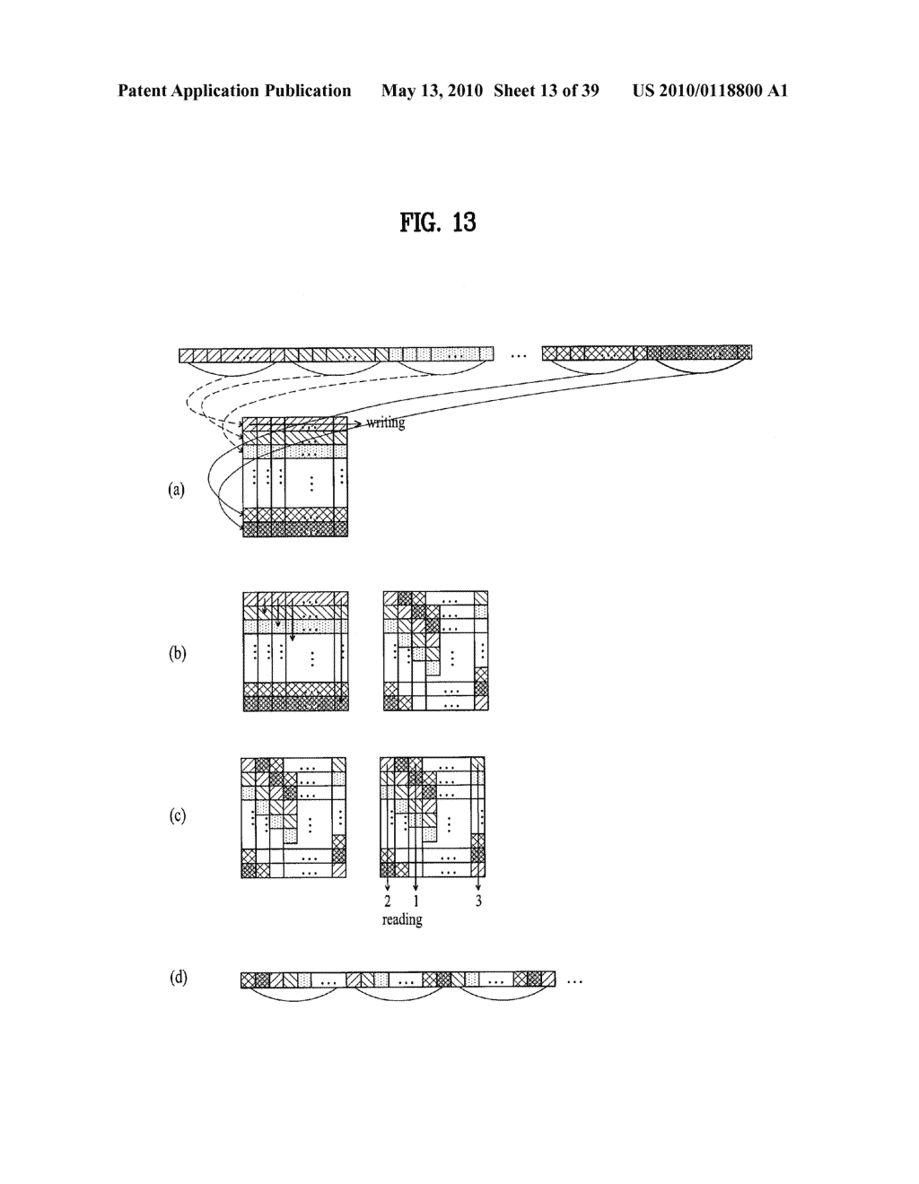 METHOD FOR TRANSMITTING DOWNLINK CONTROL CHANNEL IN A MOBILE COMMUNICATIONS SYSTEM AND A METHOD FOR MAPPING THE CONTROL CHANNEL TO PHYSICAL RESOURCE USING BLOCK INTERLEAVER IN A MOBILE COMMUNICATIONS SYSTEM - diagram, schematic, and image 14