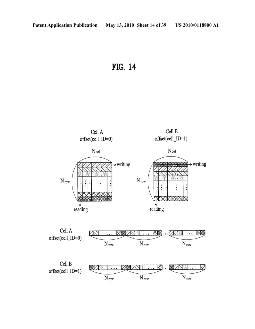 METHOD FOR TRANSMITTING DOWNLINK CONTROL CHANNEL IN A MOBILE COMMUNICATIONS SYSTEM AND A METHOD FOR MAPPING THE CONTROL CHANNEL TO PHYSICAL RESOURCE USING BLOCK INTERLEAVER IN A MOBILE COMMUNICATIONS SYSTEM - diagram, schematic, and image 15