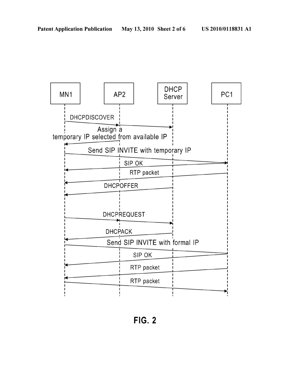 Method For Network Layer Handoff Over a Wireless LAN and an Associated Access Point Device - diagram, schematic, and image 03