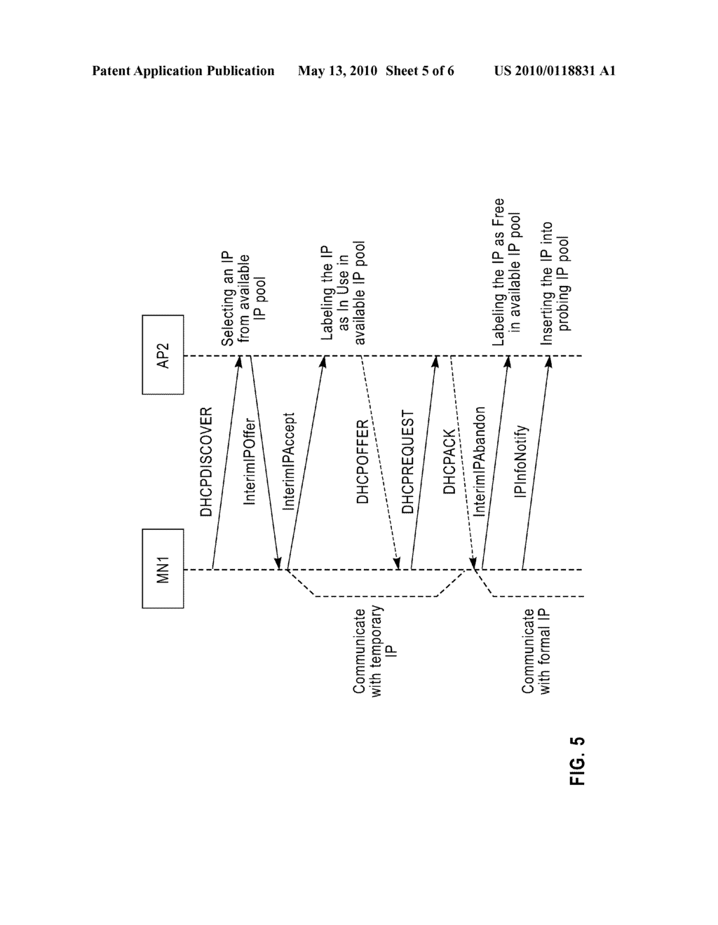 Method For Network Layer Handoff Over a Wireless LAN and an Associated Access Point Device - diagram, schematic, and image 06