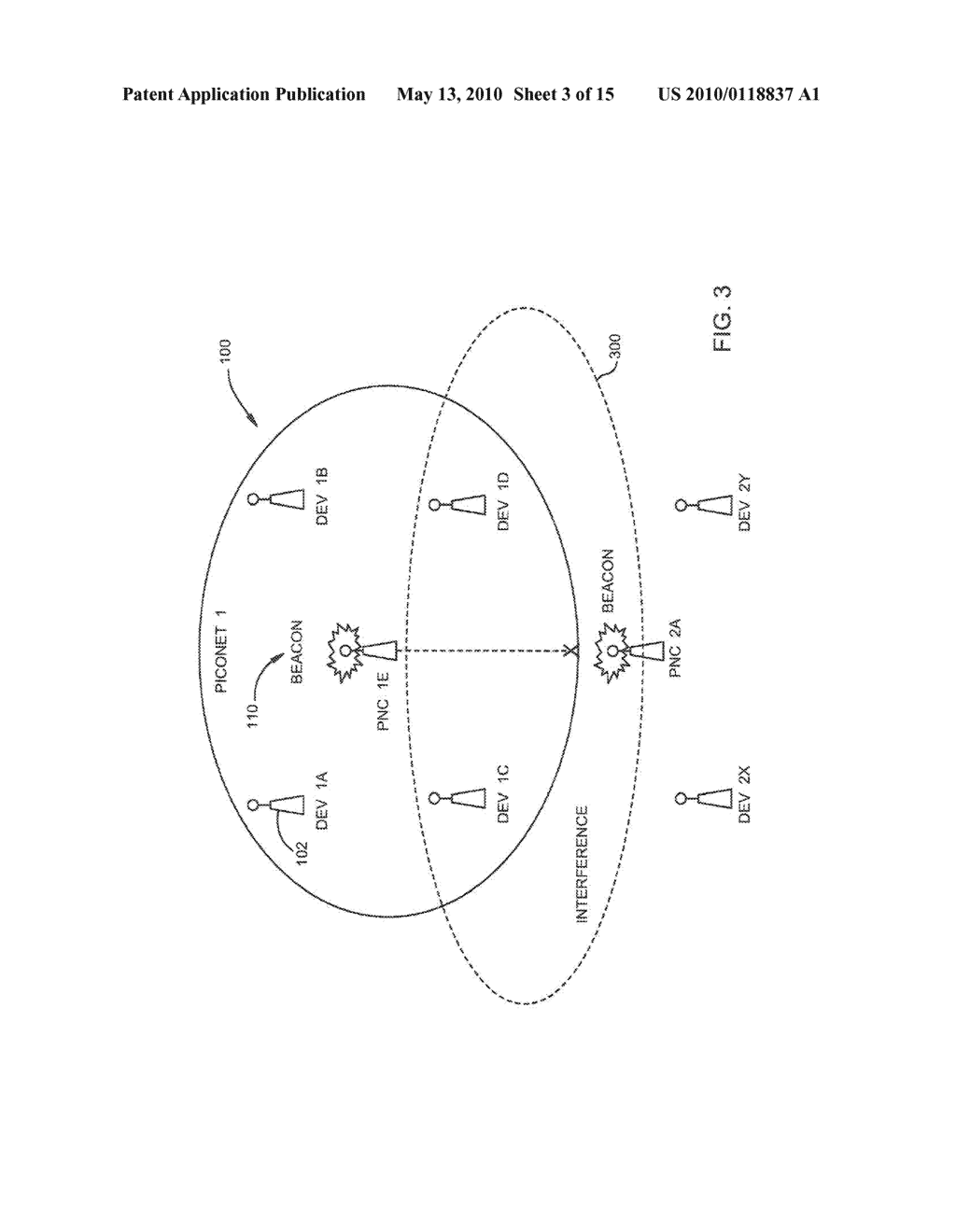 USING SYNCHRONIZATION FRAMES FOR MESH NETWORKING WITH PICONETS - diagram, schematic, and image 04