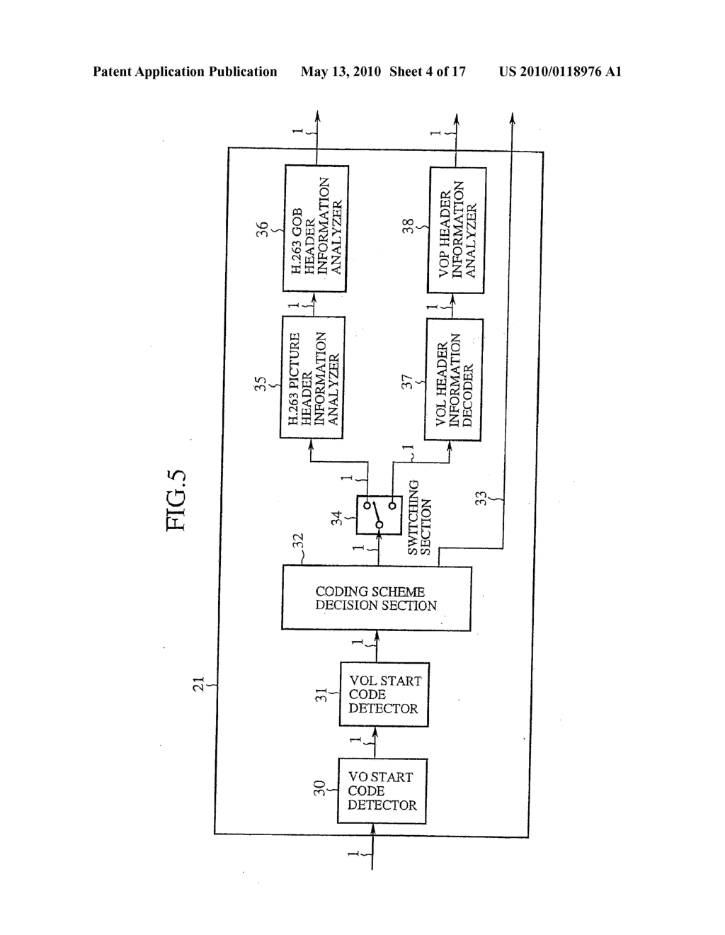 IMAGE DECODING APPARATUS, IMAGE CODING APPARATUS, IMAGE COMMUNICATIONS SYSTEM AND CODED BIT STREAM CONVERTING APPARATUS - diagram, schematic, and image 05